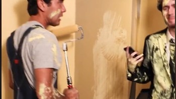 Ilusi Cat Tembok dari Zach King - 660 juta view. Foto: (TikTok).