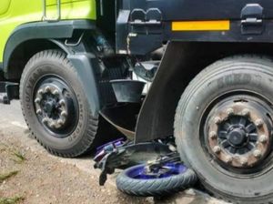Nahas 2 Pelajar SMP Mamuju Tengah Jatuh dari Motor-Tewas Terlindas Truk