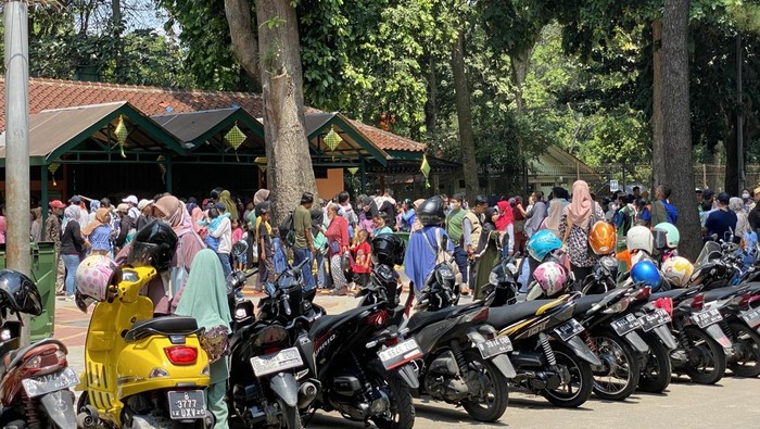 81 Ribu Pengunjung Padati Ragunan (Devi/detikcom)