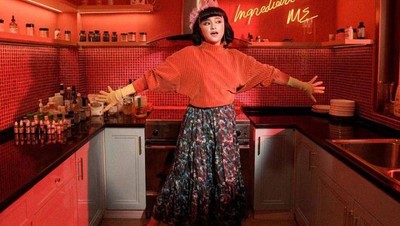 Estetik! Dapur Marshanda yang Dijadikan Spot Pemotretan