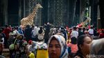 H+2 Lebaran, Taman Margasatwa Ragunan Rame Banget