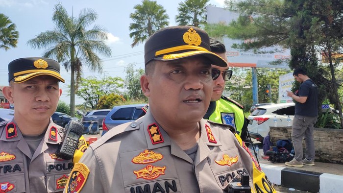 Kapolres Bogor AKBP Iman Imanuddin (Rizky/detikcom)