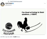 Meme Newcastle vs Tottenham.