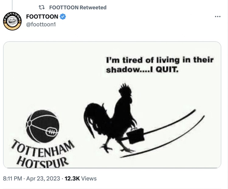 Meme Meme Newcastle vs Tottenham.