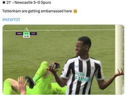 Meme Kocak Tottenham Babak Belur Dihajar Newcastle United