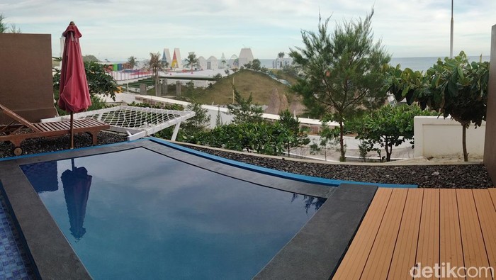 Penginapan di Karangpotong Ocean View, Cianjur.