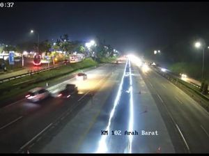 Tol Cipali Terpantau Lancar Jaya Malam Ini