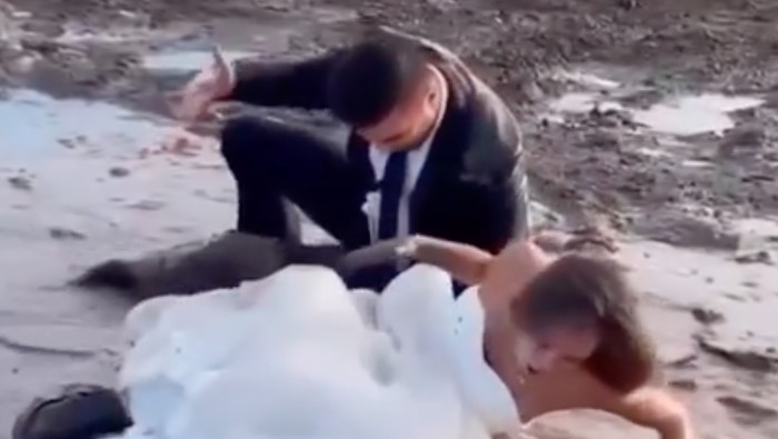 Video viral pengantin prewed