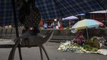 Kondisi Pasar di Jakarta Masih Sepi Ditinggal Pedagang Mudik