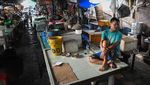 Kondisi Pasar di Jakarta Masih Sepi Ditinggal Pedagang Mudik