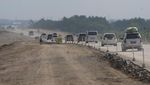 Arus Balik di Tol Fungsional Solo-Yogyakarta Mulai Ramai, Ini Potretnya