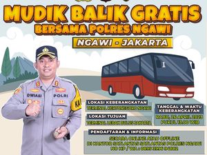 Mau Balik ke Jakarta dari Ngawi Secara Gratis, Ini Syaratnya!