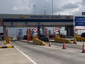 Arus Balik di Aceh-Medan di Tol Stabat Ramai Lancar
