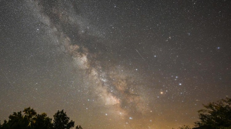 CALIFORNIA, USA - APRIL 24: Stars in the sky and Milky Way captured near Death Valley in Panamint Springs of California, United States on April 24, 2023. (Photo by Tayfun Coskun/Anadolu Agency via Getty Images)