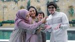 Happy Banget! 7 Keseruan Aurel, Atta dan Ameena Akhirnya Lebaran Bareng KD