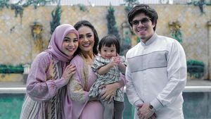 Happy Banget! 7 Keseruan Aurel, Atta dan Ameena Akhirnya Lebaran Bareng KD