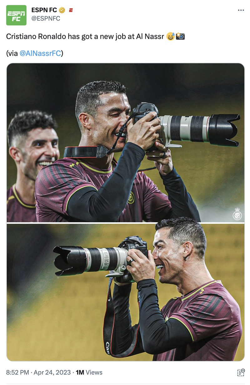 Meme Cristiano Ronaldo