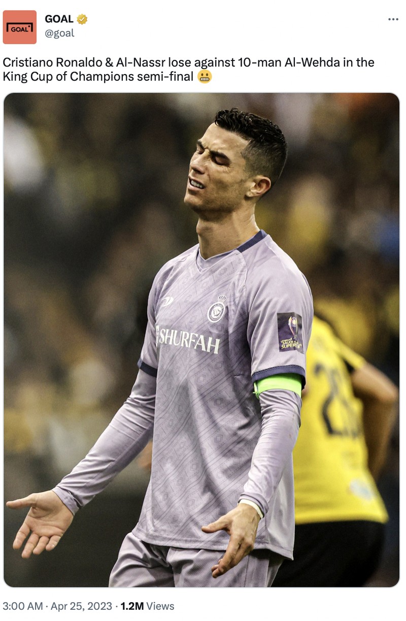 Meme Cristiano Ronaldo
