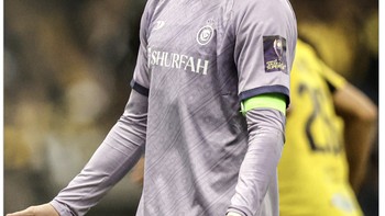 Padahal, tim lawan bermain 10 pemain, tetapi Al Nassr gagal memanfaatkan peluang tersebut. Foto: Twitter