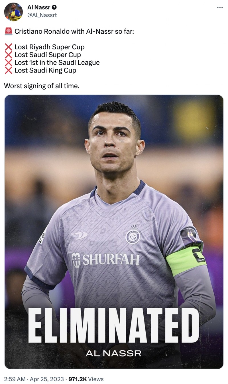 Meme Cristiano Ronaldo