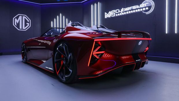 Mobil listrik roadster Morris Garage (MG) Cyberster