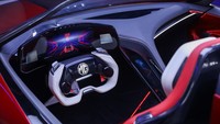 MG Cyberster diklaim akan hadir dengan motor listrik tunggal dan ganda. Digadang-gadang, motor listriknya mampu mengeluarkan tenaga 309 BHP untuk yang tunggal, dan 536 BHP untuk yang motor ganda.  Foto: dok. Morris Garage (MG) UK