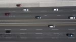 Pantauan Udara Contraflow di Tol Japek KM 54