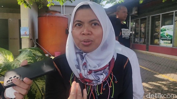 Pemudik bernama Vera (Rumondang Naibaho/detikcom)