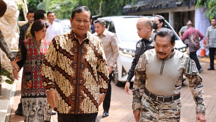 Prabowo Subianto-AM Hendropriyono