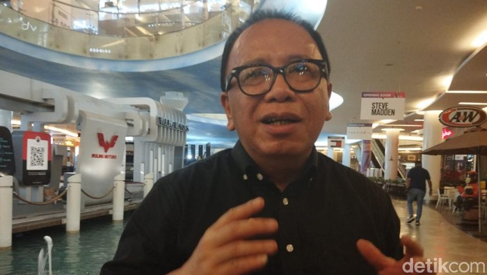 Presiden Direktur PT Trans Kalla Makassar Max Kembuan. Ihksan Bayu Aji Saputra/detikSulsel