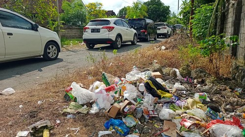 Lurah Gilimanuk, Jembrana, memperkirakan total 133 ton sampah di Pelabuhan Gilimanuk sepanjang arus mudik dan balik Lebaran 2023.