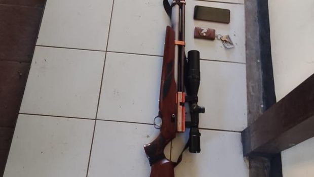 Senapan Angin yang digunakan pelaku membunuh Ria Puspita