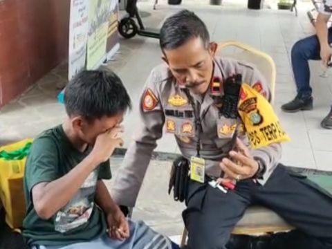 Simak nasib bocah berusia 12 tahun yang nekat kabur ke Bandara Soetta tanpa tiket pesawat untuk temui ibu kandungnya di Kalimantan Tengah. (dok Polres Bandara Soetta)