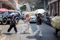 Suhu panas tinggi landa asia