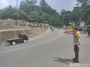 Arus Balik dari Cianjur Arah Jabodetabek Terpantau Lancar di H+4 Lebaran