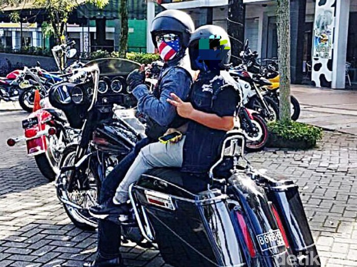AKBP Achiruddin Hasibuan dan anaknya.
