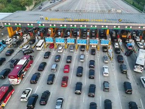 708 Ribu Kendaraan Pemudik Sudah Masuk Wilayah Jabodetabek Via Tol