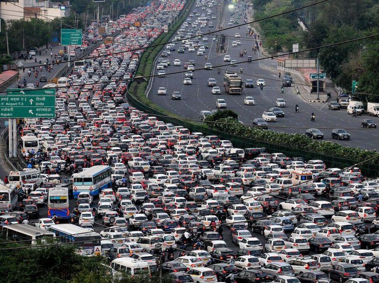 Begini Padatnya India, Jumlah Penduduknya Segera Lampaui China