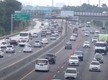 Masuk Lajur Contraflow Jangan Asal Ngebut, Segini Batas Kecepatannya