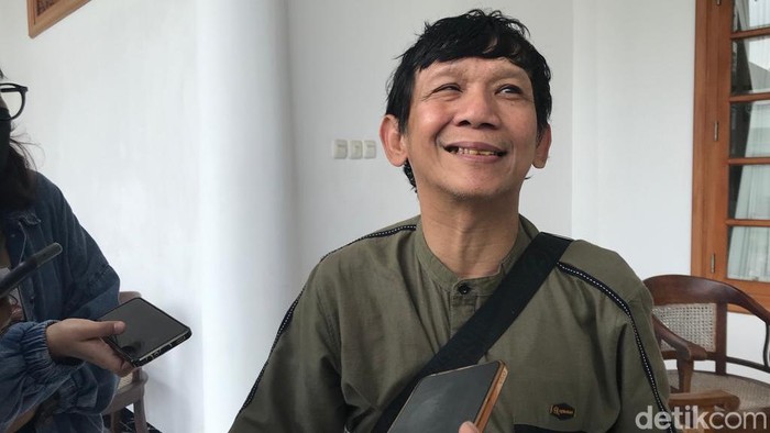 Ginanjar 4 Sekawan di kediaman Plt Ketum PPP Muhamad Mardiono di Pakem, Sleman, DIY, Rabu (26/4/2023).