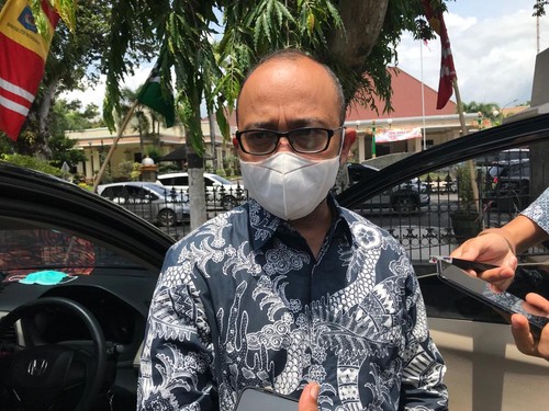 Kepala Dinas Pariwisata Kota Mataram H Nizar Denny Cahyadi saat ditemui pada Rabu (26/4/2023). (Helmy Akbar/detikBali)