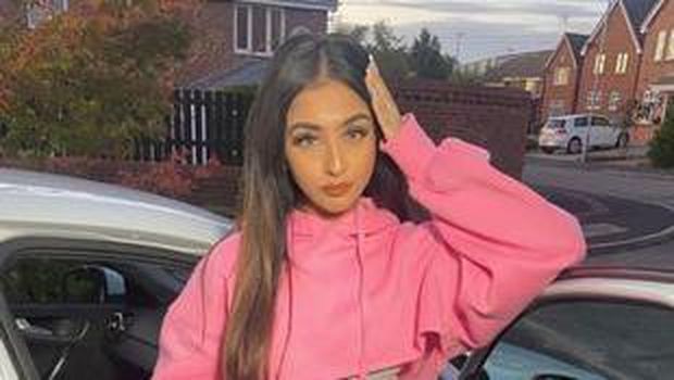 Mahek Bukhari (right) and her mother Ansreen Bukhari arrive at Leicester Crown Court where they are of facing two counts of murder and two alternative charges of manslaughter. It has been alleged that the defendants were involved in the deaths of Saqib Hussain and Mohammed Hashim Ijazuddin, both 21, whose car crashed on the A46 near Leicester just after midnight on February 11 2022. Picture date: Monday April 24, 2023. (Photo by Jacob King/PA Images via Getty Images)