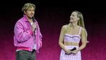 Gaya Barbie Margot Robbie di CinemaCon 2023
