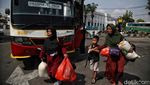 Arus Balik, Terminal Bus Tanjung Priok Mulai Ramai Pemudik
