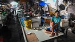 Masih Ditinggal Mudik, Pasar Tradisional di DKI Masih Sepi