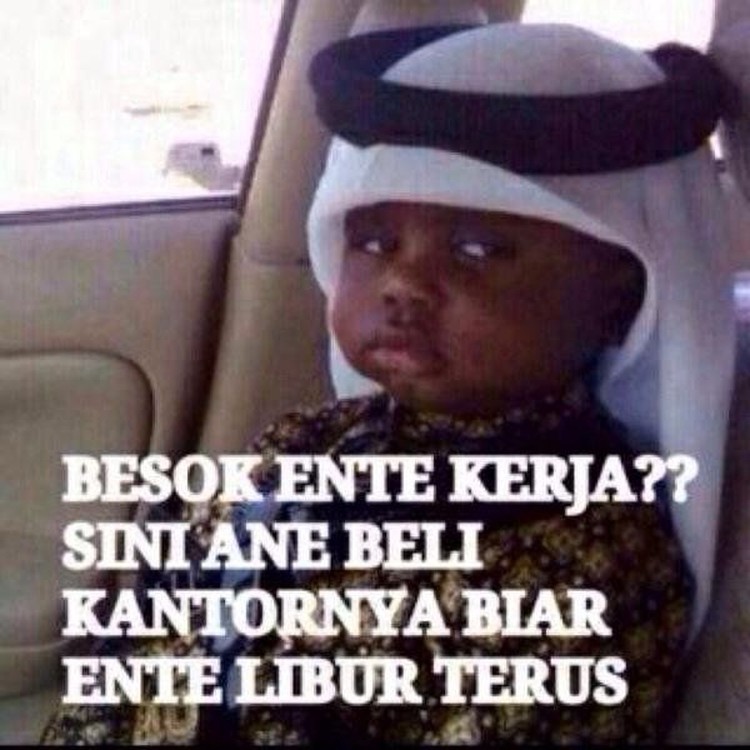 Meme Kocak Masuk Kerja Setelah Libur Lebaran