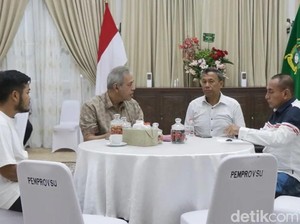 Sekjen Hanura Temui Gubsu Edy Usai Jadi Tersangka Pemalsuan Surat PSMS