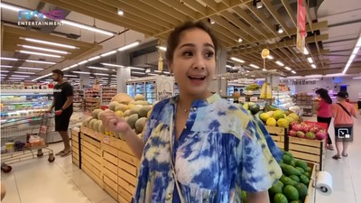 Cuma 5 Hari di Bali, Nagita Slavina Borong Isi Supermarket