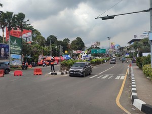 Urai Kepadatan Lalin, One Way Puncak Menuju Jakarta Diterapkan