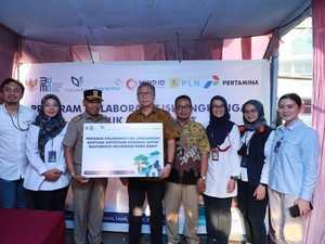 4 BUMN Beri Bantuan Septic Tank Komunal ke Warga di Jaksel